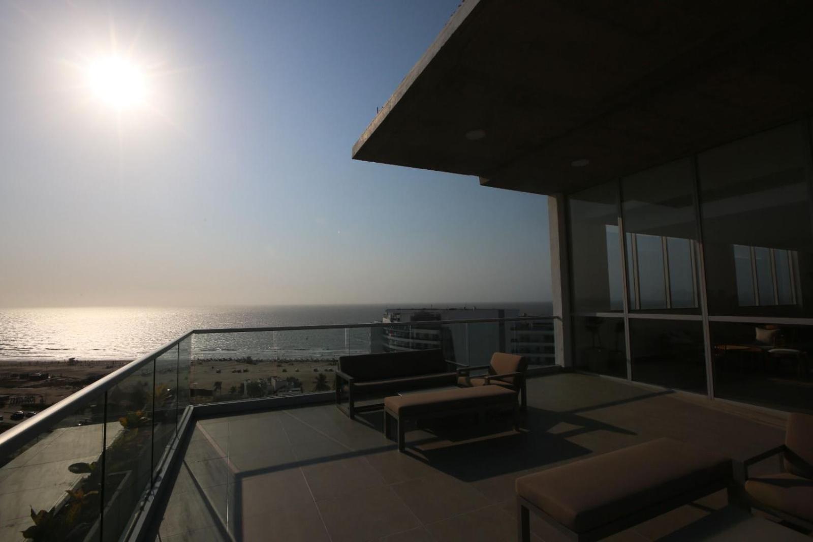 Apartamento De Lujo Frente Al Mar Con Piscina Cartagena Exteriér fotografie